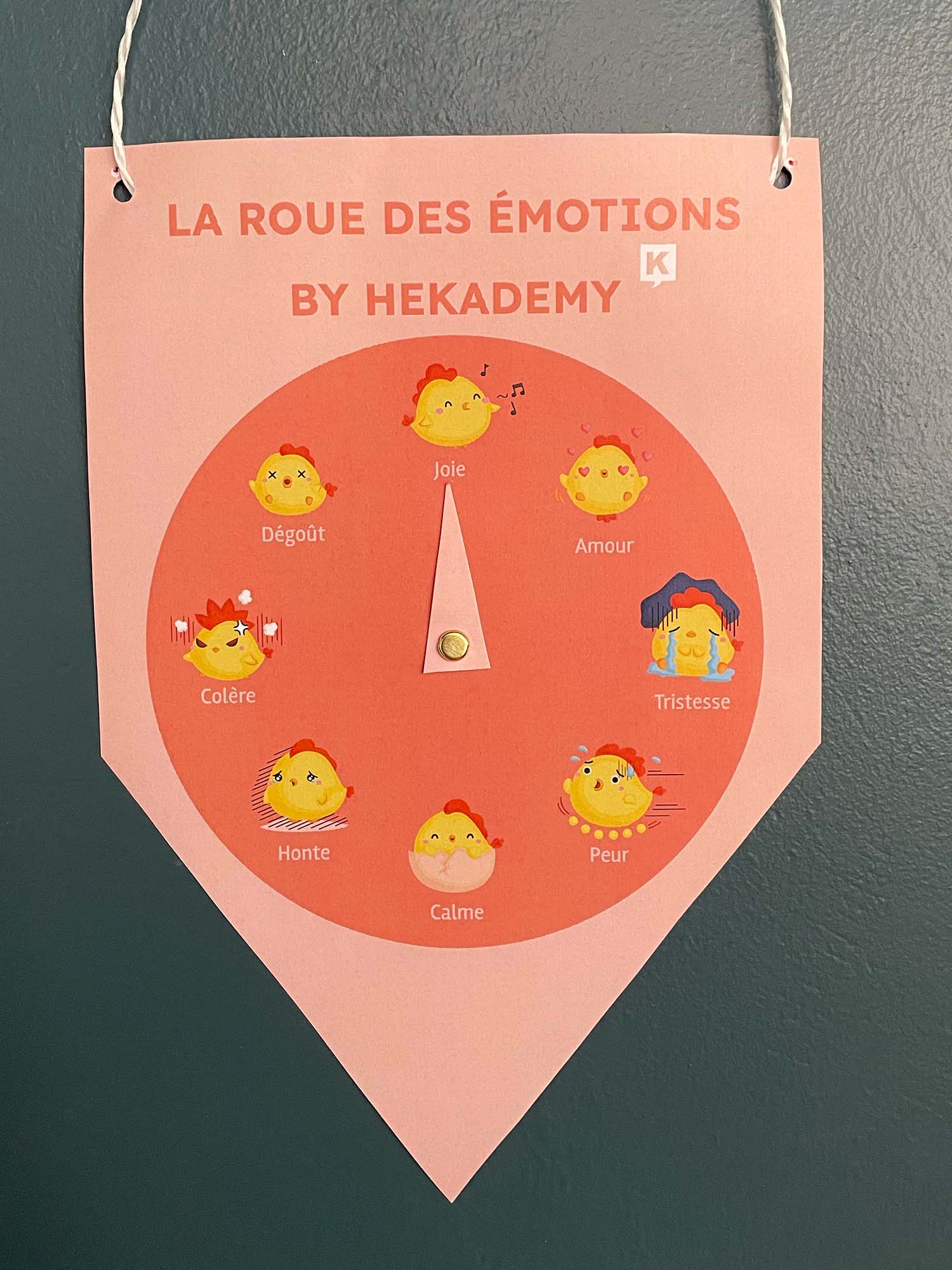 La roue des émotions - Hekademy